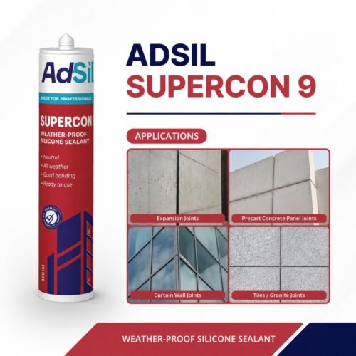 ADSIL SUPERCON 9 Weatherproof Silicone Sealant